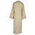 Robe midi à manches longues Gucci GG Monogram en coton crème Blanc Écru - vue 3