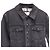 Autre Marque Giacca in denim Saint Laurent in cotone grigio - vista 2