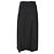 Falda Maxi Recta con Aberturas en Lana Negra Proenza Schouler Negro - vista 3