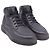 Sneaker alte Cassina Salvatore Ferragamo in pelle nera Nero - vista 3