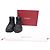 Sneaker alte Cassina Salvatore Ferragamo in pelle nera Nero - vista 6