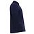 Polo a maniche corte Brunello Cucinelli in cotone blu navy - vista 3