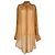 Chemise à manches longues pailletée Victoria Beckham en polyester pêche Rose