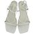 Sandalias de cuero con cordones Totême en cuero blanco - vista 3