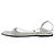 Sandalias de cuero con cordones Totême en cuero blanco - vista 6