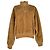 Polo Ralph Lauren Fleece Sherpa Quarter Zip Jacke aus braunem Polyester