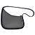 Borsa a spalla Half Moon The Row in pelle marrone