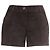 Michael Kors Mini Shorts aus braunem Lammleder