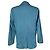 Lanvin einreihiger Blazer mit Taschen aus blauer Baumwolle - Ansicht 4
