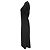 Abito midi a maniche corte Proenza Schouler in cotone nero - vista 2