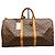 Louis Vuitton Keepall 55 Monogram Canvas Reisetasche Braun Monogramm
