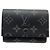 Portafoglio Louis Vuitton Monogram Eclipse Victor Marrone Nero