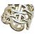 Hermès HERMES Chaine d'Ancre Enchainée GM #51 Silver Band Ring Silvery - view 2