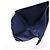 Portafoglio bi-fold Prada Vitello Daino con logo triangolare Blu navy - vista 13