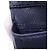 Portafoglio bi-fold Prada Vitello Daino con logo triangolare Blu navy - vista 17