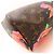 Sac Cabas Louis Vuitton Monogram Rose Neverfull MM Marron Multicolore - vue 22