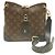 Borsa a tracolla Louis Vuitton Monogram Odeon NM PM Marrone