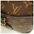 Borsa a tracolla Louis Vuitton Monogram Odeon NM PM Marrone - vista 12