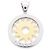 Bulgari Pendente Bvlgari Tondosan in acciaio inossidabile e oro giallo 18K - vista 2