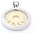 Bulgari Pendente Bvlgari Tondosan in acciaio inossidabile e oro giallo 18K - vista 4