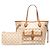 Sac cabas Louis Vuitton Monogram Fall for You Neverfull MM Beige Écru Monogramme - vue 7