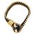 Pulseira com pingentes para mulher Loewe Preto Dourado
