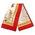 Hermès Hermes Carre 90 L'HIVER Winter Hunt Scarf Weiß Rot Mehrfarben - Ansicht 2