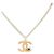Collier CHANEL Coco Mark Noir Argenté