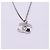 Collier CHANEL Coco Mark Noir Argenté - vue 5