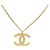 Chanel Coco Mark Halskette Golden