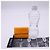 Cartera Micro Tri-fold Fendi en piel de becerro naranja - vista 3