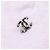 Orecchini a lobo Chanel Coco Mark Silver Argento - vista 8