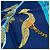 Hermès Hermes Carre 90 ANIMAL ALPHABET Forest Animal Seidentuch Blau - Ansicht 9