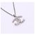 Collar Chanel Coco Mark con pedrería Plata - vista 10