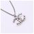 Collar Chanel Coco Mark con pedrería Plata - vista 9