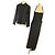 Comme Des Garcons Comme des Garçons Robe de Chambre Completo Lana Rigato Nero