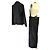 Comme Des Garcons Comme des Garçons Robe de Chambre Completo Lana Rigato Nero - vista 3