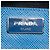 Sac à main cabas Prada avec plaque logo triangle Bleu - vue 10