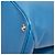 Sac à main cabas Prada avec plaque logo triangle Bleu - vue 4