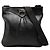 Borsa a tracolla Salvatore Ferragamo Gancini Nero