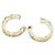 Louis Vuitton Pendientes Inclusion Hoop Earrings Dorado
