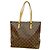 Louis Vuitton Monogram Cabas Mezzo Tote Bag Braun