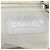 Borsa a tracolla Chanel in camoscio Blu Beige Verde - vista 5