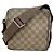 Bolsa de Ombro Louis Vuitton Damier Olaf PM N41442 Ebene Masculina Damier ebene