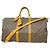 Louis Vuitton Boston Monogram Keepall Bandoulière 50 Braun