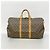Louis Vuitton Boston Monogram Keepall Bandoulière 50 Braun - Ansicht 12