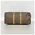 Louis Vuitton Boston Monogram Keepall Bandoulière 50 Braun - Ansicht 3