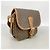 Céline Bolsa de Ombro Celine Macadam Marrom - vista 2
