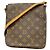 Louis Vuitton Monogram Musette Salsa Schultertasche Braun