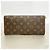 Bolso de hombro Louis Vuitton Monogram Pochette Twin GM Castaño - vista 11